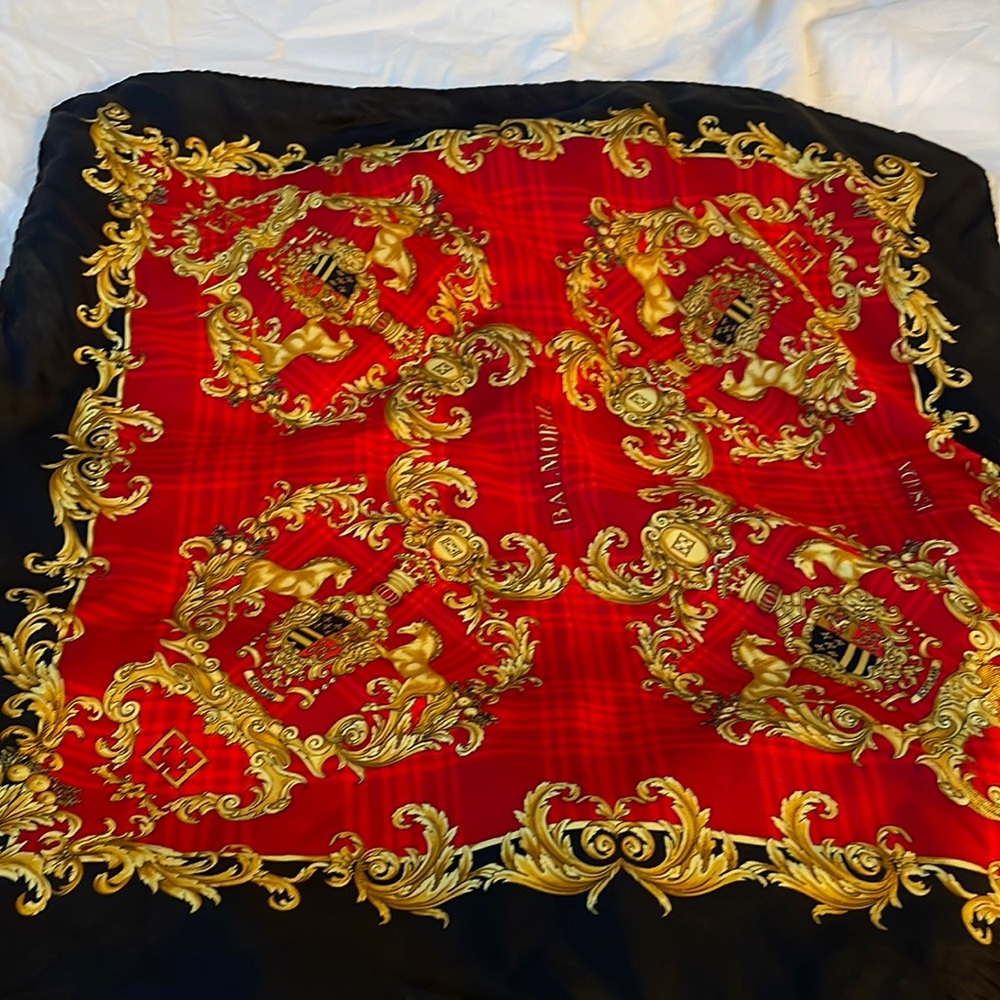Escada silk scarf